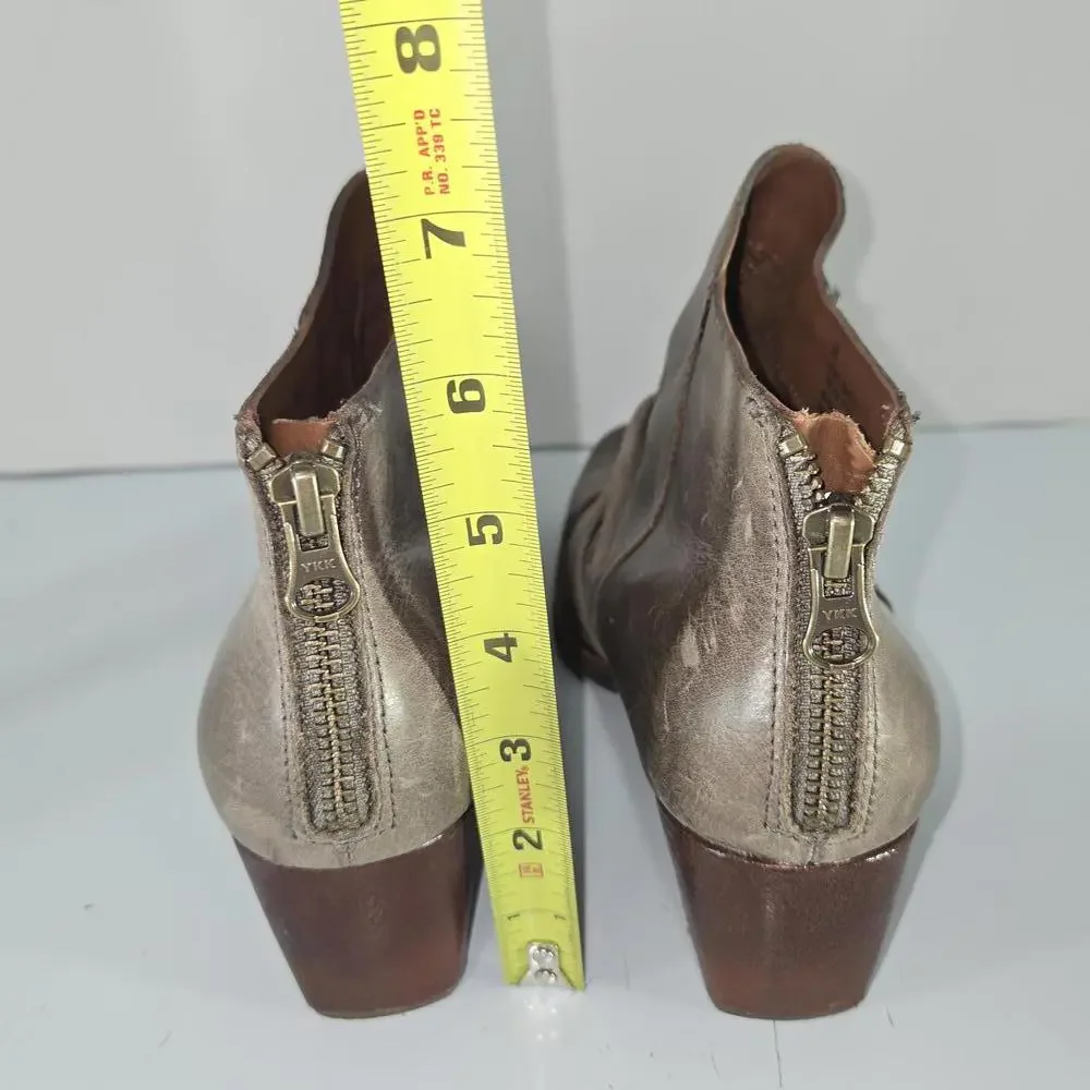0386 Kork-Ease Kissel Ankle Boots Women's‎ Leather Bootie Shoes Size 6M